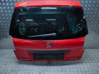 крышка багажника (дверь 3-5) Peugeot 207 1 поколение 2007, красный, универсал