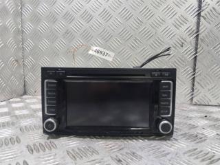 магнитола Volkswagen Touareg 1 поколение [рестайлинг] 2008, 3.0 л., TDi, BKS, дизель, АКПП, чёрный, внедорожник 5 дв., полный привод, правый руль, 7L6035680A