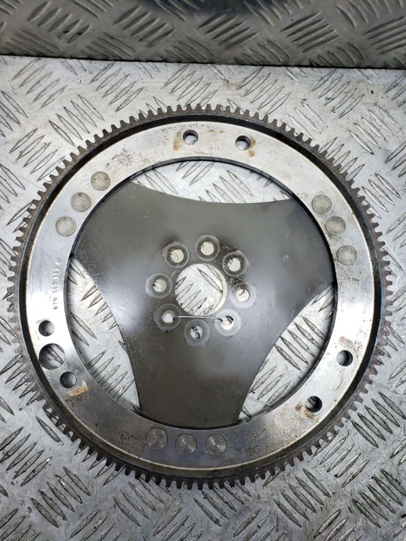 Маховик АКПП (драйв плата) Volkswagen Touareg 1 поколение 2006, 2.5 л., TDi, BAC, дизель, АКПП, полный привод, 070105323A - фото №1