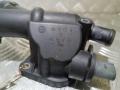 фланец (тройник) системы охлаждения Volkswagen Passat B6 2009, 2.0 л., TDi, дизель, 03L121132Q - фото №3
