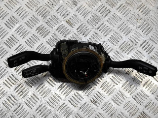 переключатель подрулевой (стрекоза) Audi A6 4F/C6 2006, 2.4 л., i, BDW, бензин, вариатор, чёрный, седан, передний привод, правый руль, 4F0953549A, 4E0953541