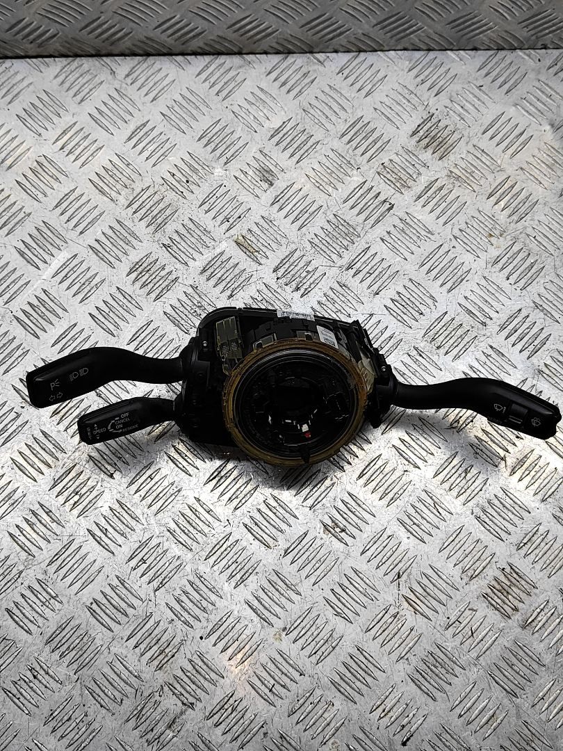 переключатель подрулевой (стрекоза) Audi A6 4F/C6 2006, 2.4 л., i, BDW, бензин, вариатор, чёрный, седан, передний привод, правый руль, 4F0953549A, 4E0953541 - фото №1