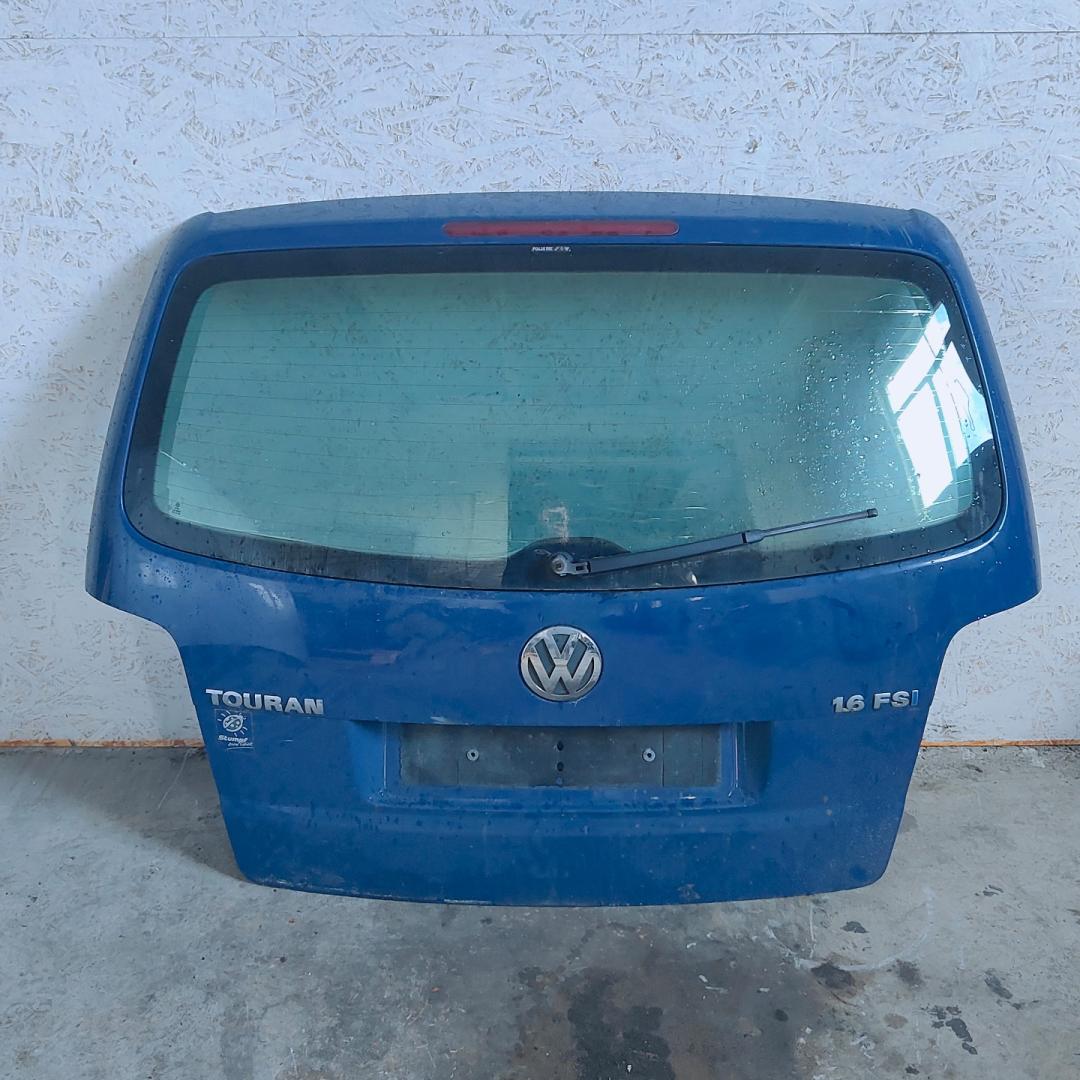 крышка багажника (дверь 3-5) Volkswagen Touran 1 поколение 2003, синий - фото №1