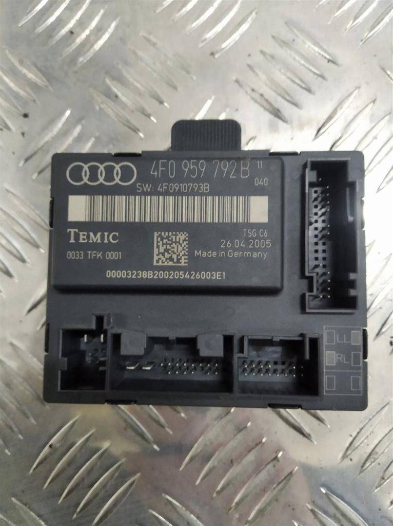 модуль управления двери Audi A6 4F/C6 2005, седан, 4F0959792B - фото №1