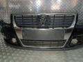 бампер передний Volkswagen Passat B6 2007, 2.0 л., TDi, BMR, дизель, 6МКПП, чёрный, седан, передний привод, правый руль, 3C0807221C - фото №4