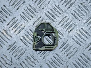 кронштейн радиатора Skoda Superb 2 поколение 2011, дизель, голубой, правый руль, 1K0121367G, 1Z0121367B