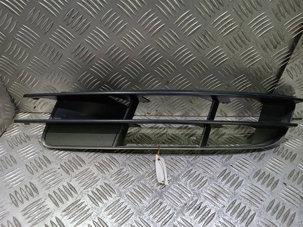 заглушка (решетка) в бампер Audi Q7 4L 2006, 3.0 л., TDi, BUG, дизель, АКПП, бежево-серый, внедорожник 5 дв., полный привод, правый руль, 4L0807681 - фото №1