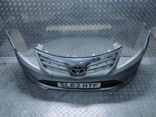 бампер передний Toyota Avensis 3 поколение (T270) [рестайлинг] 2012, 2.0 л., DiD, дизель, МКПП, серебристый, передний привод, правый руль, 5211905210, 5211905220, 7531205040, 7530105030, 7530105040, A028E0010, A028E0040, A0285195, 5310105040, 5310105050, 5310105060, 5311105080