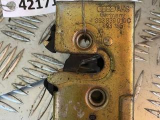замок двери задней правой Audi 80 B3 1988, 893839016C