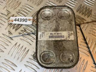 теплообменник масляного фильтра Skoda Praktik 1 поколение 2010, 1.2 л., TDi, CFWA, дизель, МКПП, 03L117021C