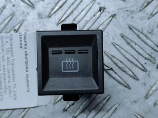 кнопка обогрева заднего стекла Volkswagen Transporter T5 2006, 2.5 л., TDi, AXD, дизель, робот, серебристый, микроавтобус, передний привод, правый руль, 7E0959621