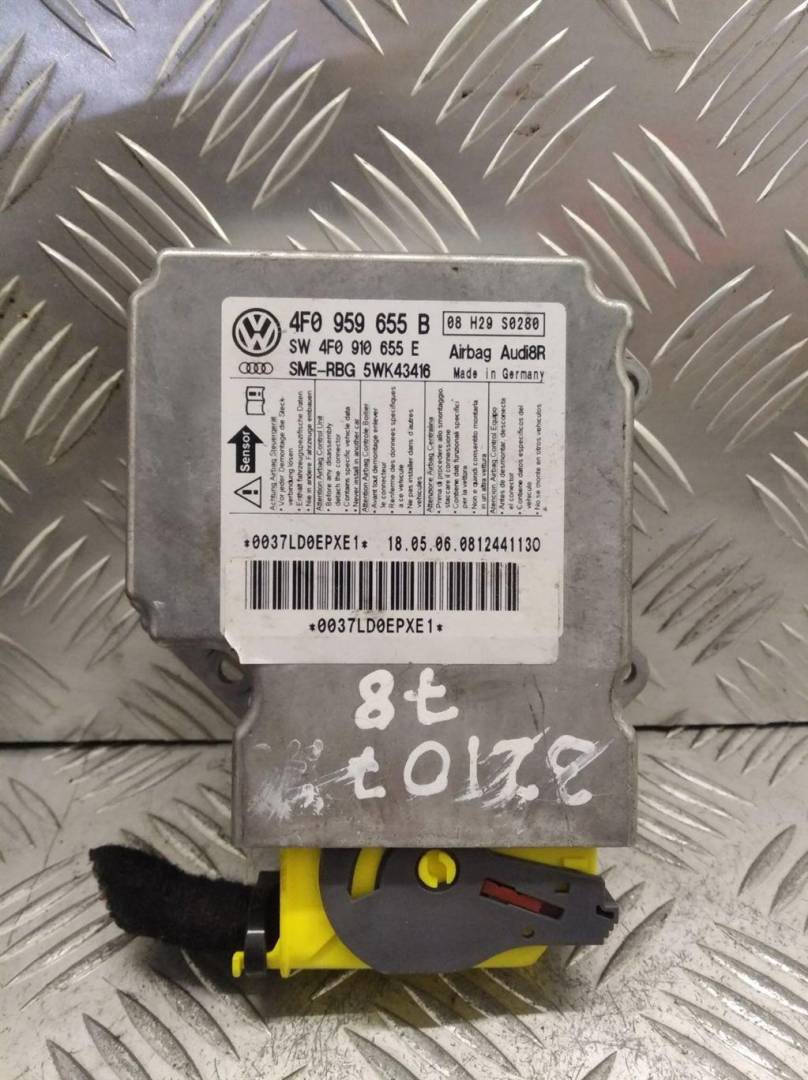 блок AirBag Audi A6 4F/C6 2006, 3.2 л., FSI, бензин, АКПП, 4F0959655B - фото №1