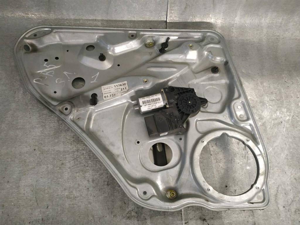 стеклоподъемник электрический задний левый Volkswagen Passat B5 1999, универсал, 3B9839751AT - фото №1