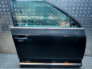 дверь передняя правая Volkswagen Touareg 1 поколение [рестайлинг] 2007, 2.5 л., TDi, BPE, дизель, АКПП, чёрный, внедорожник 5 дв., полный привод, правый руль