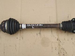 полуось передняя левая (приводной вал, ШРУС) Volkswagen Golf 4 поколение 2001, 1.6 л., i, бензин, МКПП