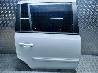 дверь задняя правая Opel Zafira 2 поколение (B) [рестайлинг] 2012, белый, минивэн, правый руль