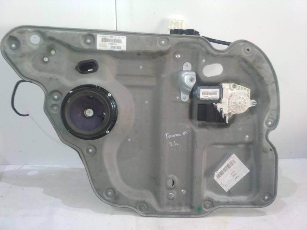 стеклоподъемник электрический задний левый Volkswagen Touran 1 поколение 2004, минивэн, 1T0839729H, 1T0839755E - фото №1