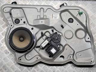 стеклоподъемник электрический передний левый Skoda Octavia RS 2 поколение [рестайлинг] 2011, 2.0 л., TDi, CEGA, дизель, робот, белый, универсал, передний привод, правый руль, 1Z2837655P, 117737L, 1T0959702R, 5K0959792, 1Z0035411N