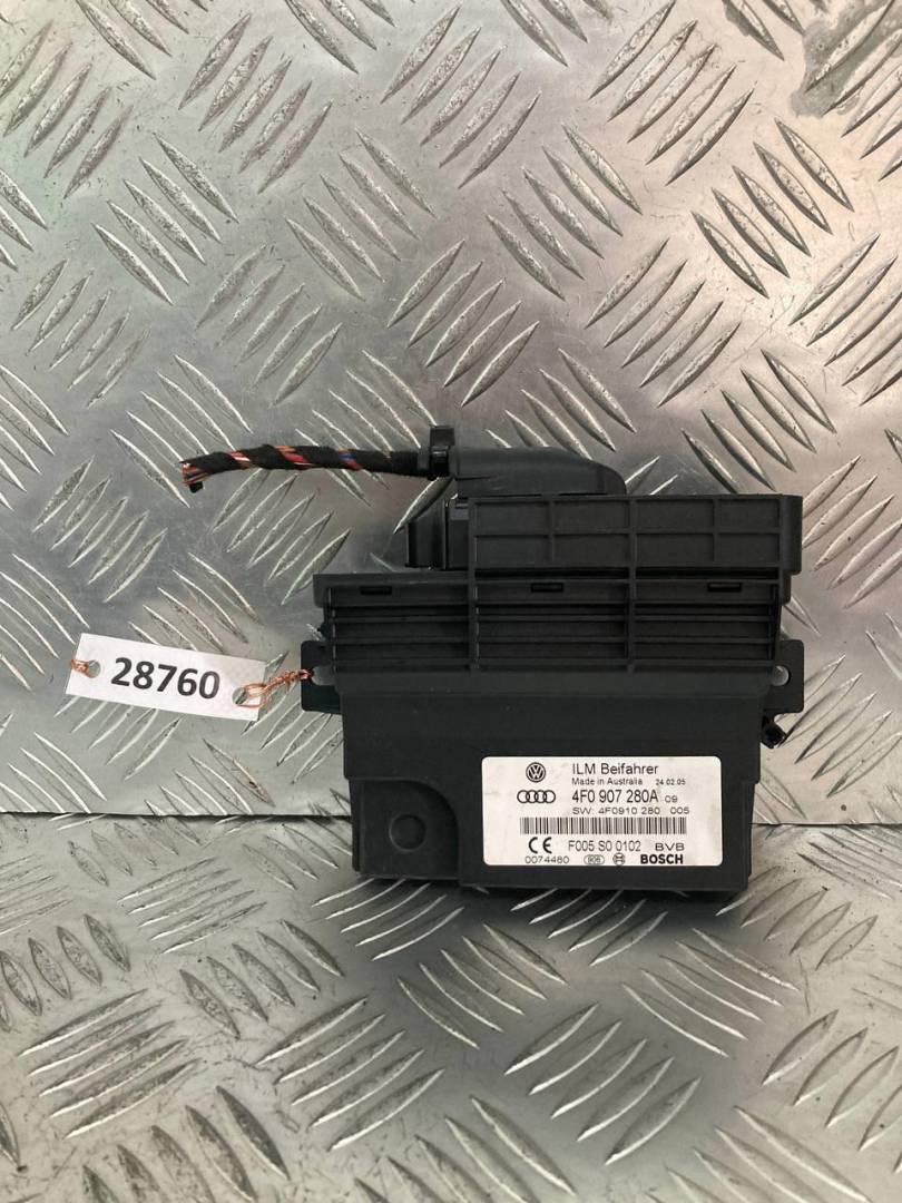 Блок управления BCM (Body Control Module) Audi A6 4F/C6 2005, 3.2 л., i, бензин, АКПП, 4F0907280A - фото №1