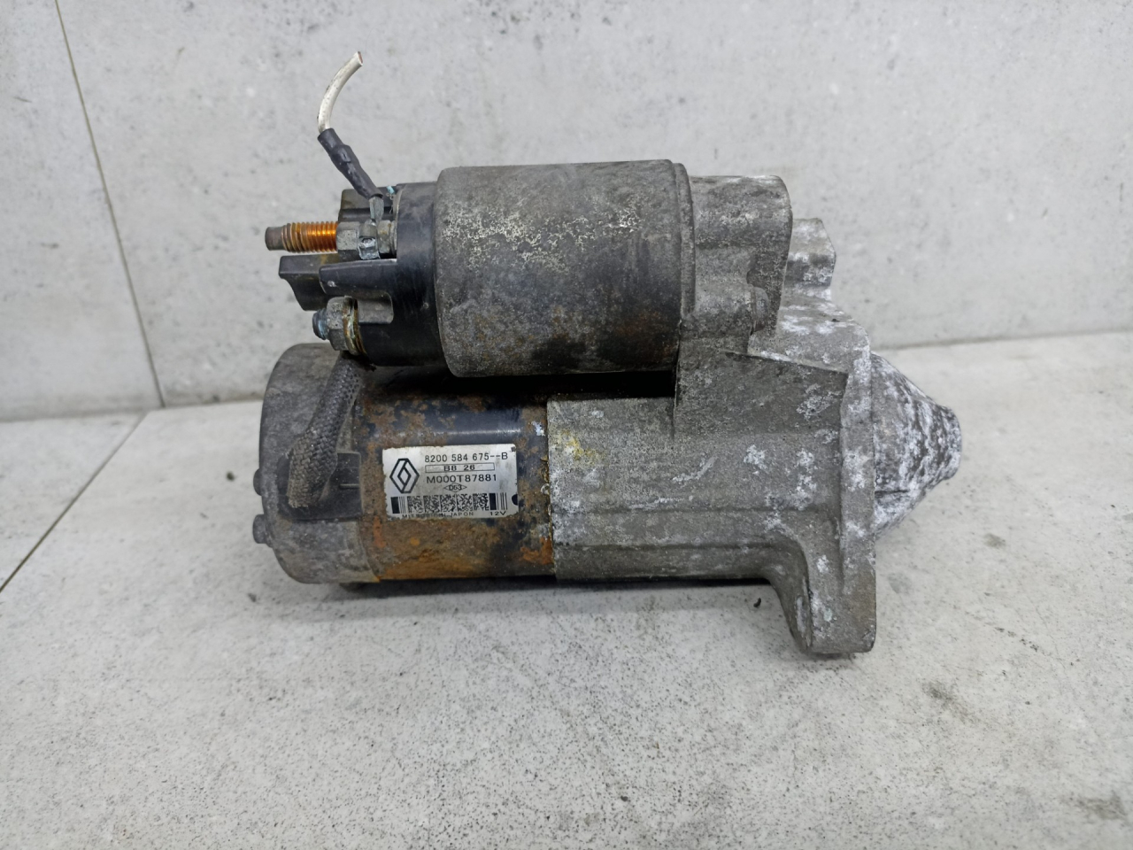 стартер Renault Logan 1 поколение 2008, 1.5 л., 8200584675 - фото №1