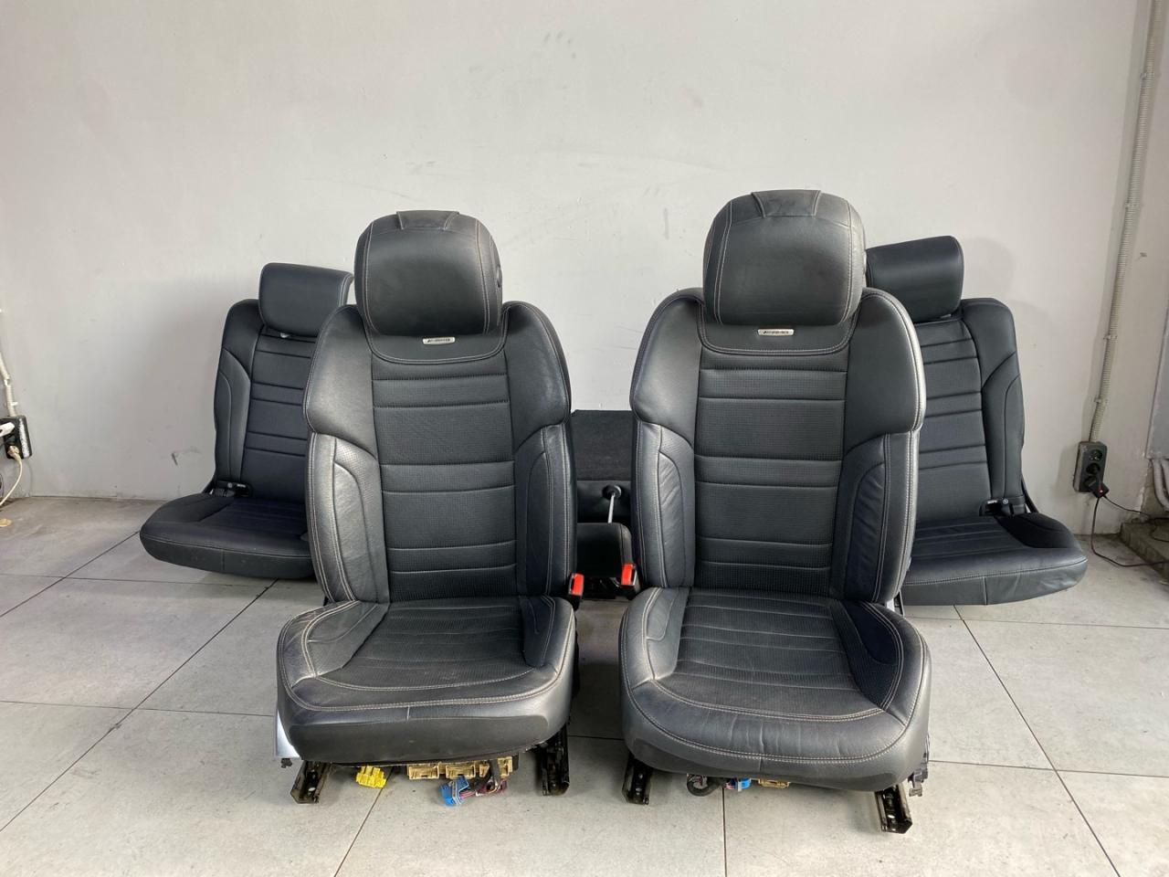 салон (комплект сидений) Mercedes-Benz GL AMG X166 2014, внедорожник 5 дв., A1669100122 - фото №1