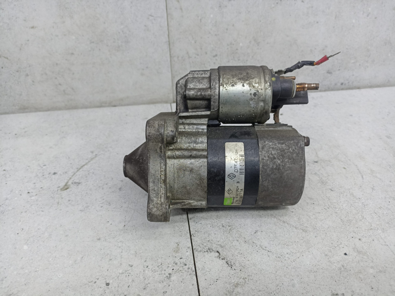 стартер Renault Megane 2 поколение 2006, 8200266777B, 7711134530, D7E47 - фото №1