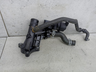 фланец (тройник) системы охлаждения Renault Trafic 3 поколение 2016, 1.6 л., R9M 452, дизель, 110600686R