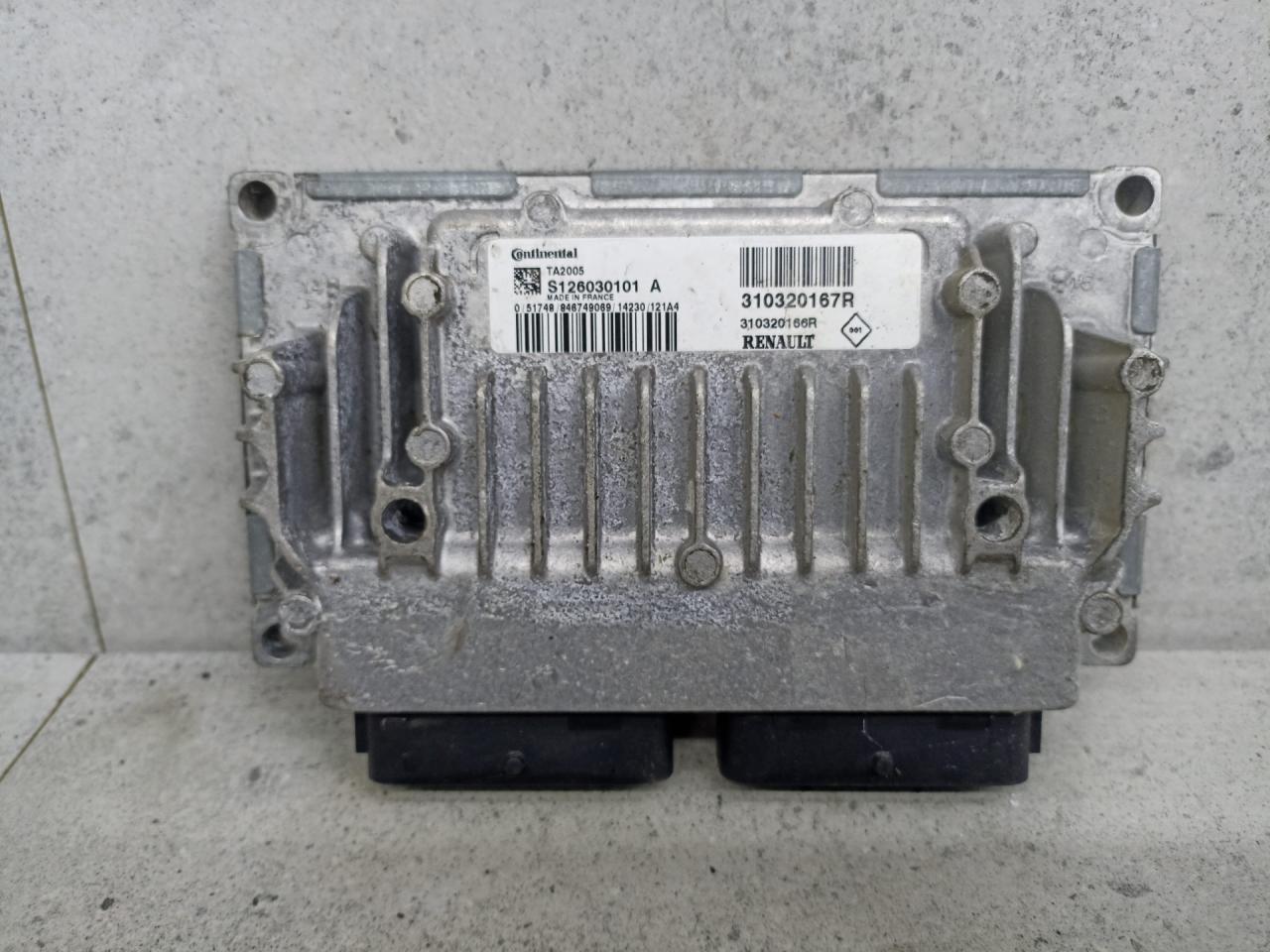 блок управления АКПП Renault Duster 1 поколение 2014, 310320167R, 310320166R - фото №1