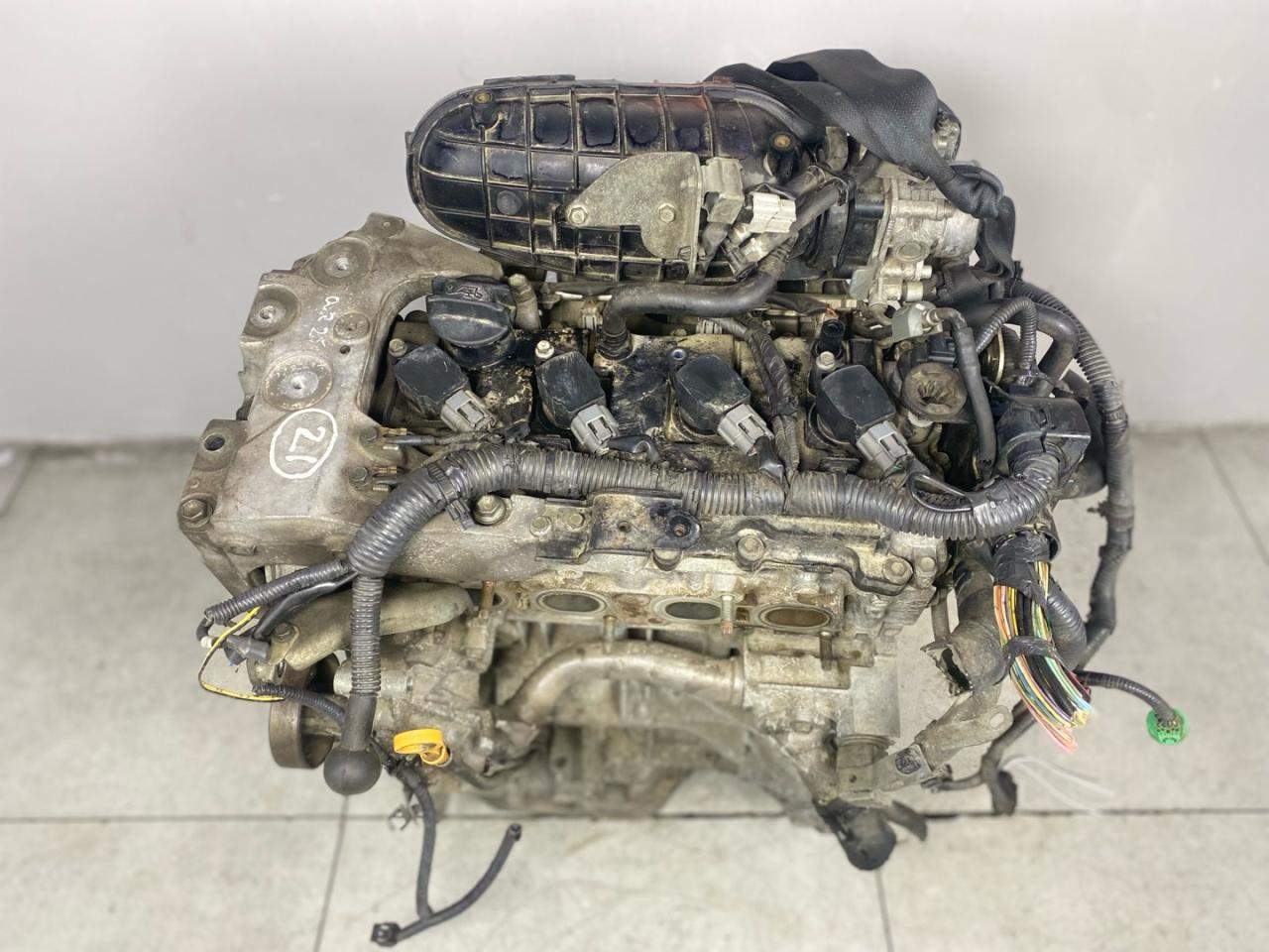 двигатель Nissan X-Trail T31 2009, 2.5 л., QR25DE, бензин, QR25DE - фото №1