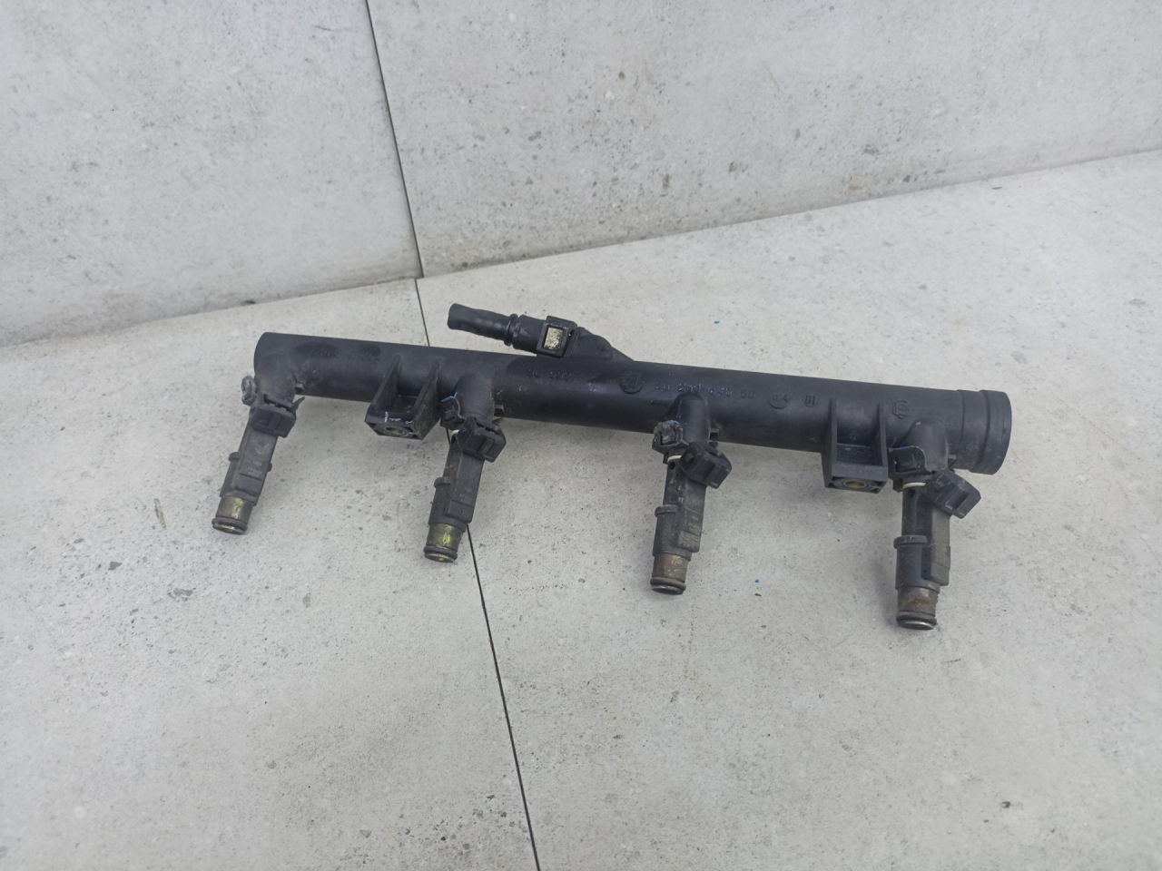 топливная рампа Peugeot 307 1 поколение 2005, 9628084680 - фото №1