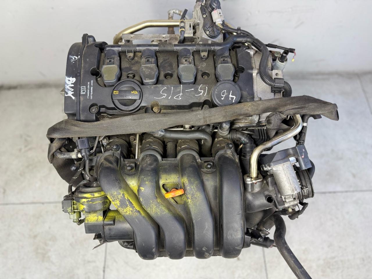 двигатель Volkswagen Passat B6 2008, 2.0 л., BVY, бензин, BVY - фото №1