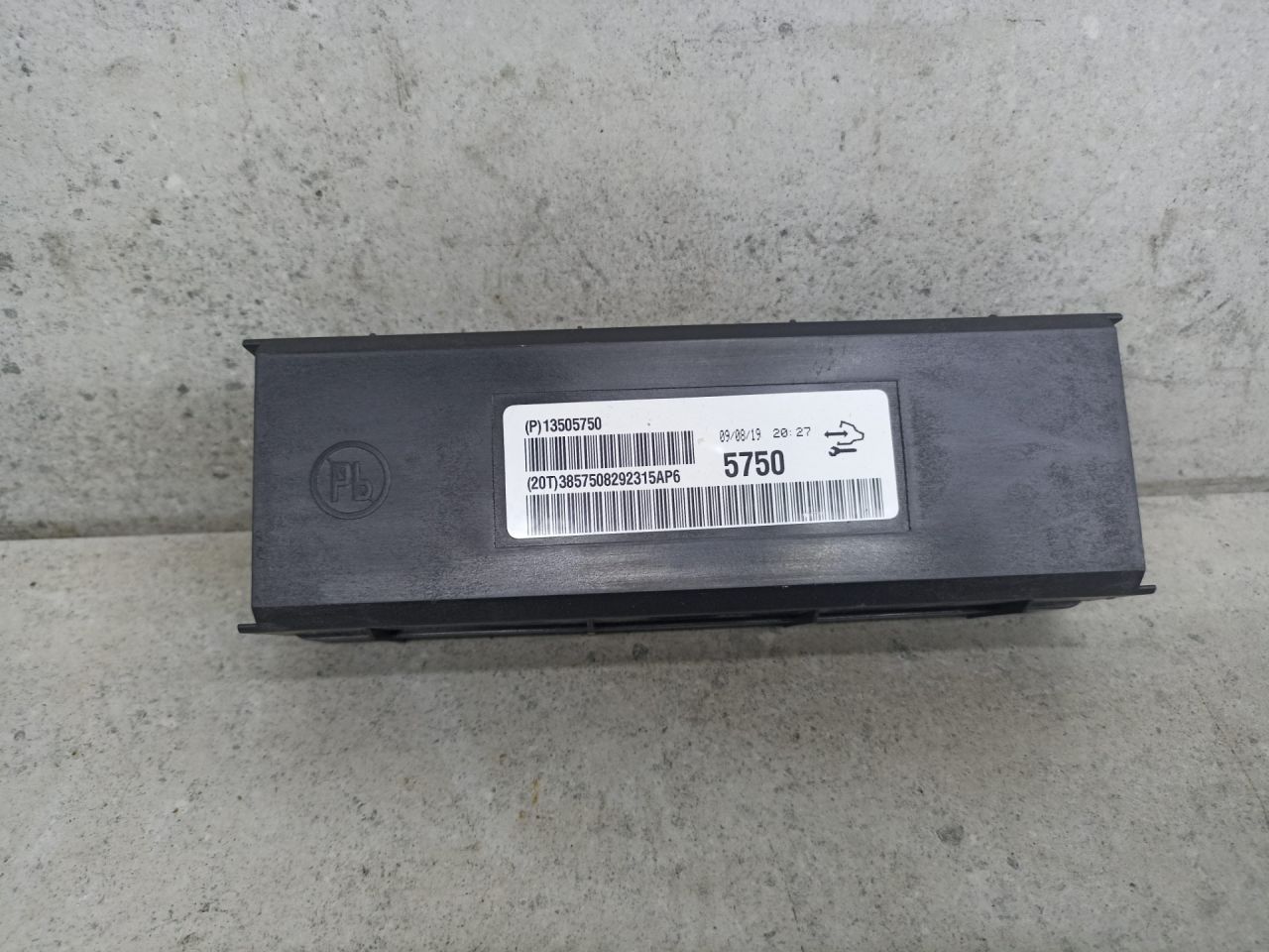 блок управления печки / климат-контроля Chevrolet Cruze 1 поколение 2010, 13505750 - фото №1