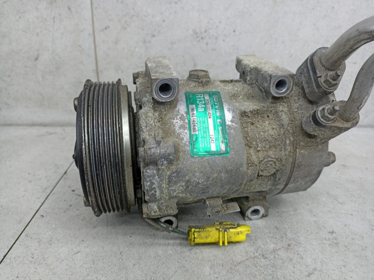 компрессор кондиционера Citroen C5 1 поколение 2004, 9645440480 - фото №1