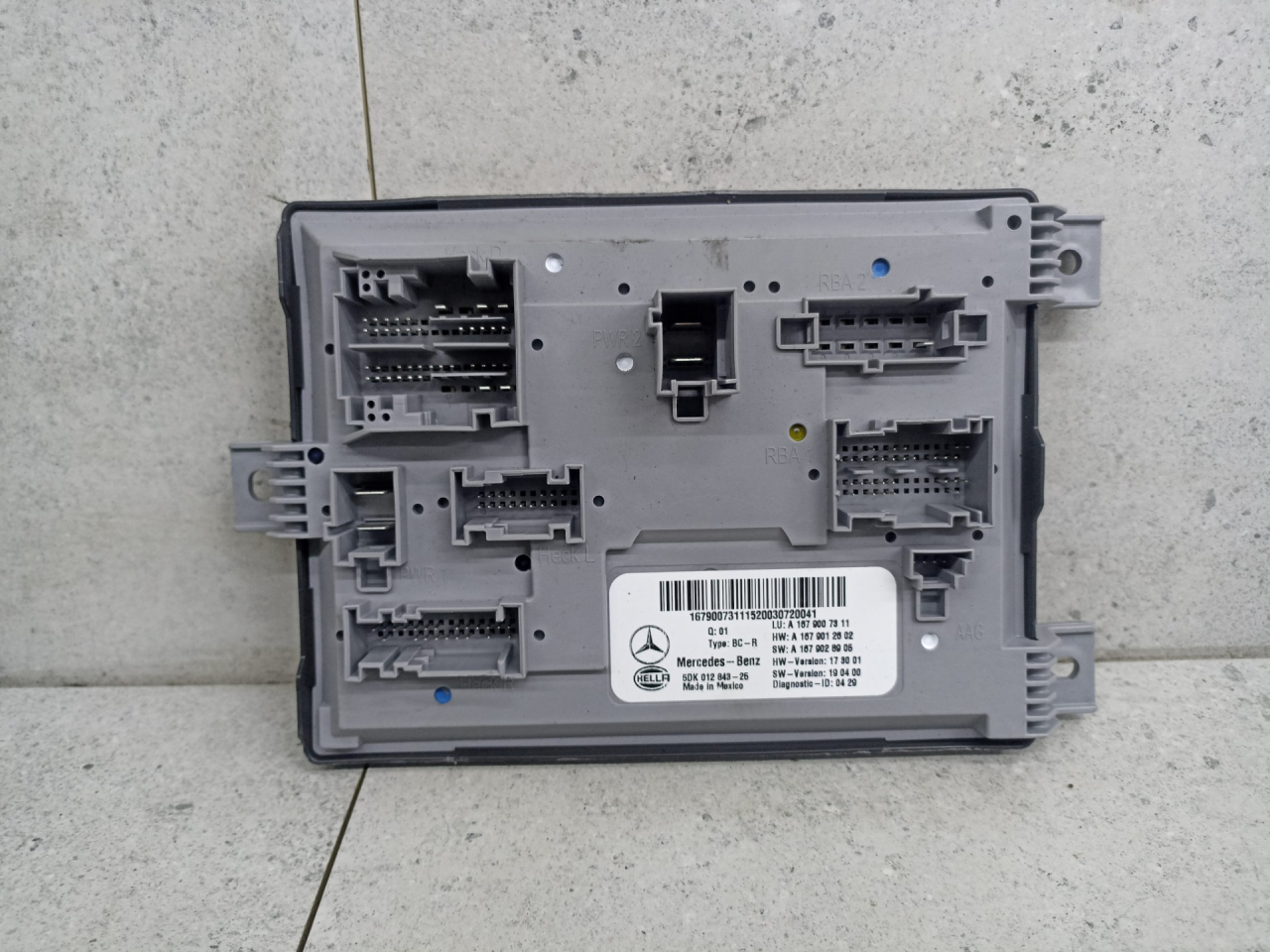 блок SAM Mercedes-Benz GLC Coupe C253 2018, 2.1 л., OM 651.921, дизель, A1679007311 - фото №1