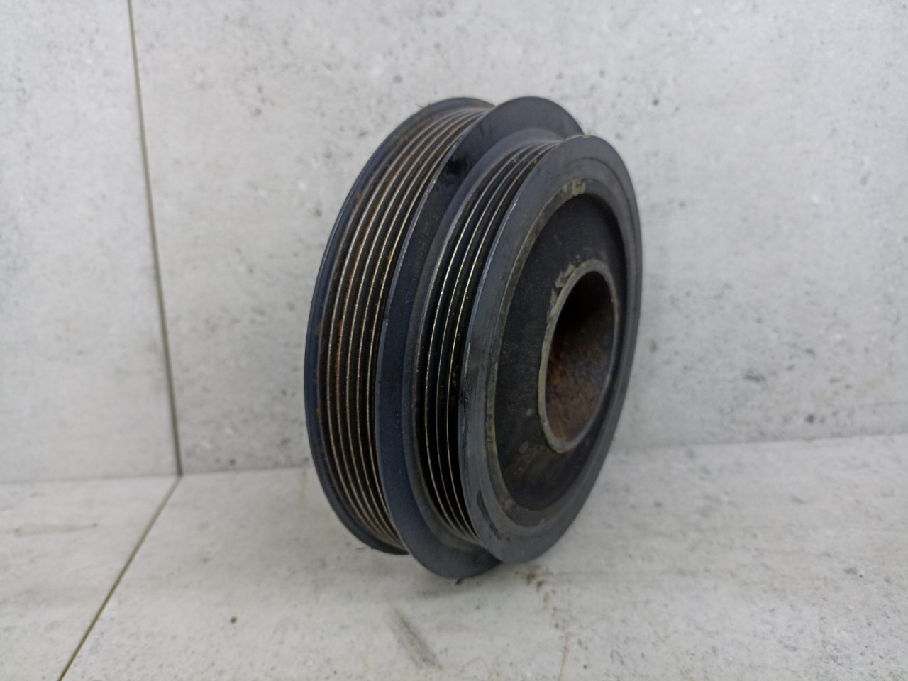 шкив коленвала Ford Transit 8 поколение 2016, 2.2 л., CYF5, дизель, BK2Q6B319BA - фото №1