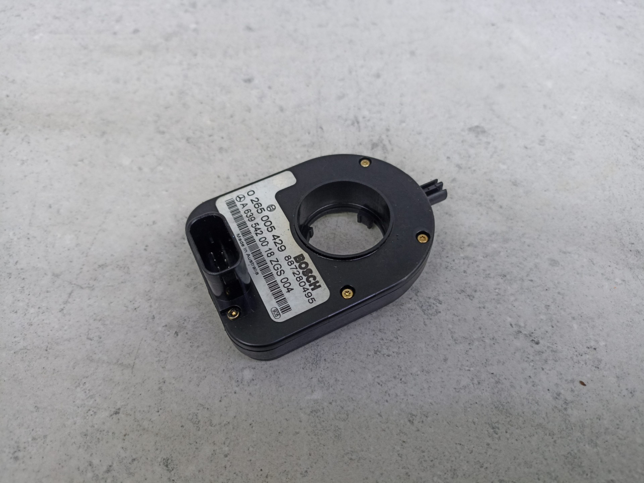 датчик угла поворота руля Mercedes-Benz Vito W639 2007, A6395420018 - фото №1