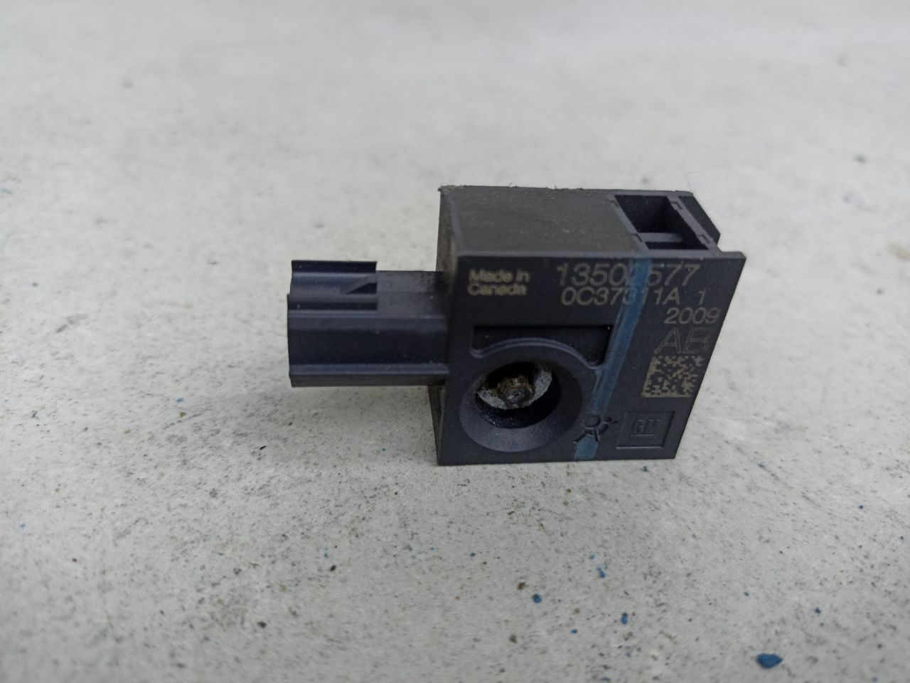 датчик удара Chevrolet Cruze 1 поколение 2011, 13501577 - фото №1