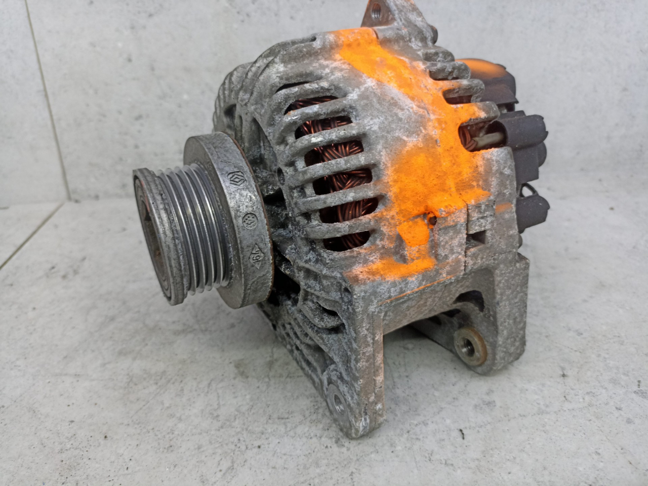 генератор Renault Scenic 2 поколение 2004, 8200100907 - фото №1