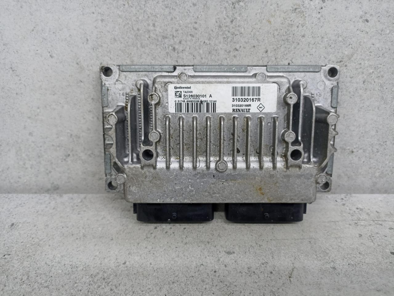 блок управления АКПП Renault Duster 1 поколение (2010 - 2015), 310320167R, 310320166R - фото №1