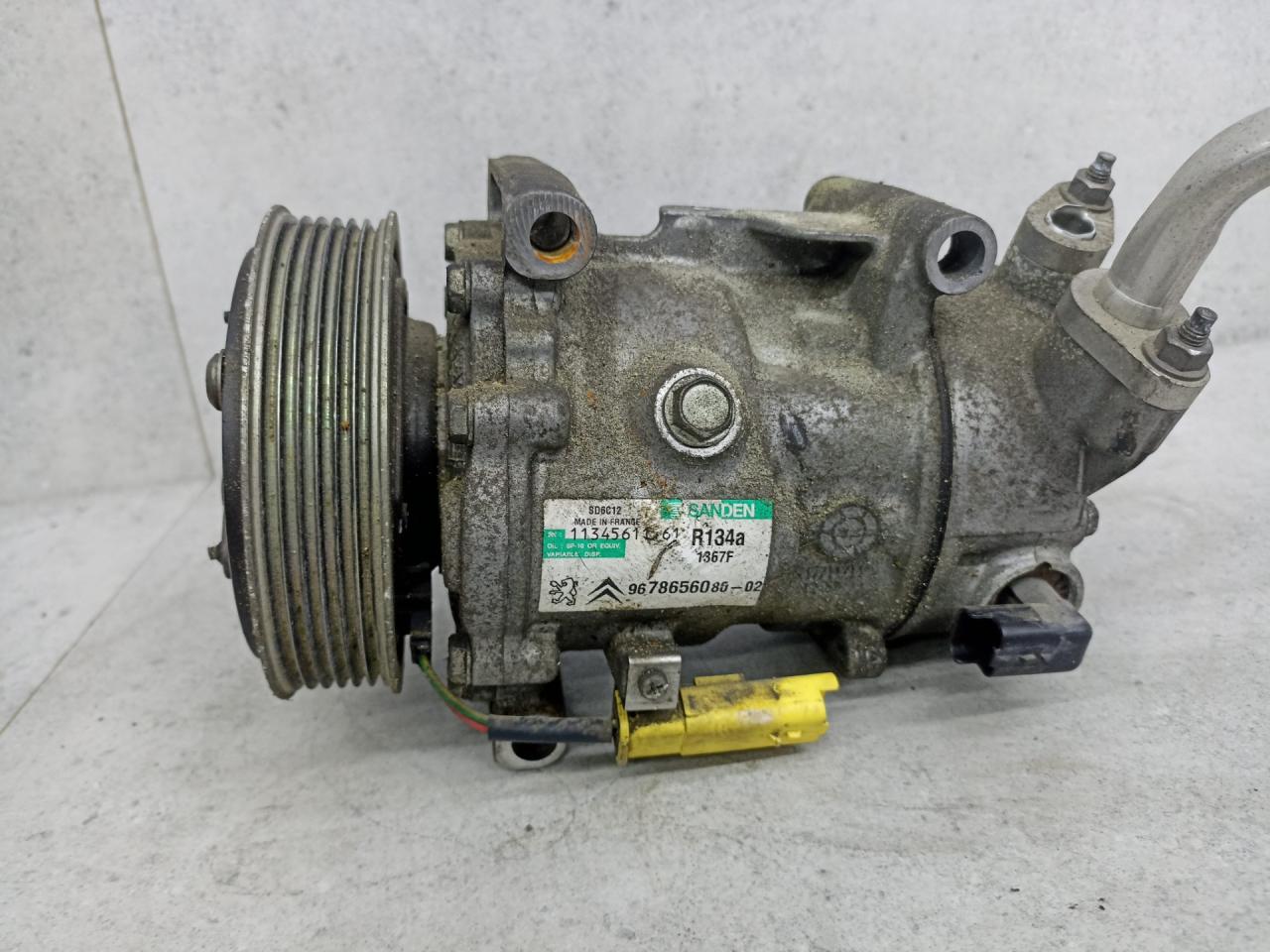 компрессор кондиционера Citroen Berlingo 2 поколение (B9) (2008 - 2012), 9678656080, SD6CBDF - фото №1