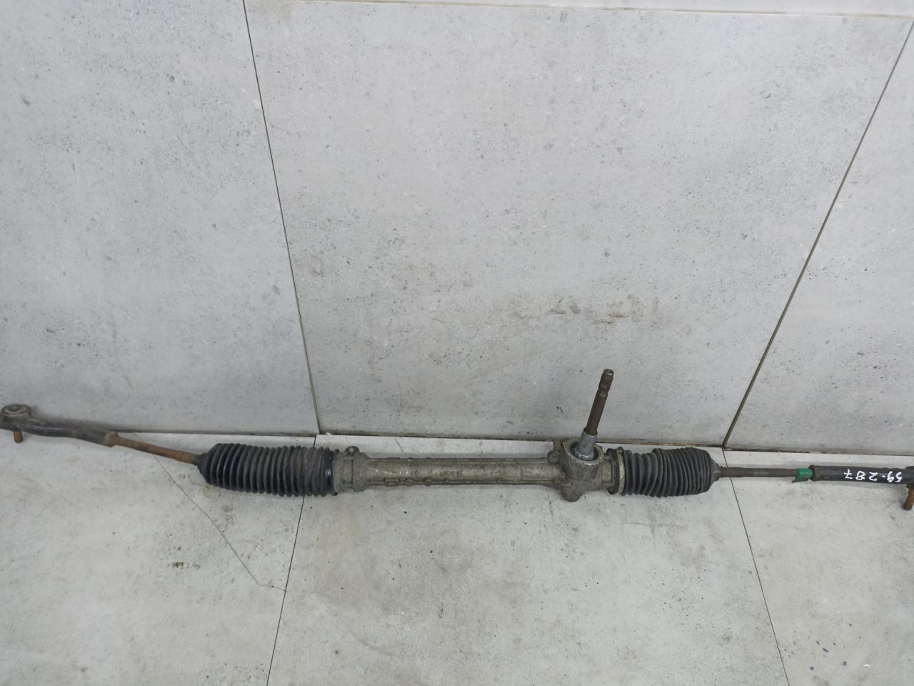 рулевая рейка Fiat 500 2 поколение 2009, 0020918E - фото №1