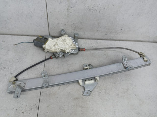 стеклоподъемник электрический передний левый Nissan Micra K12 [2-й рестайлинг] 2007, 80721AX100, 80701BC60B