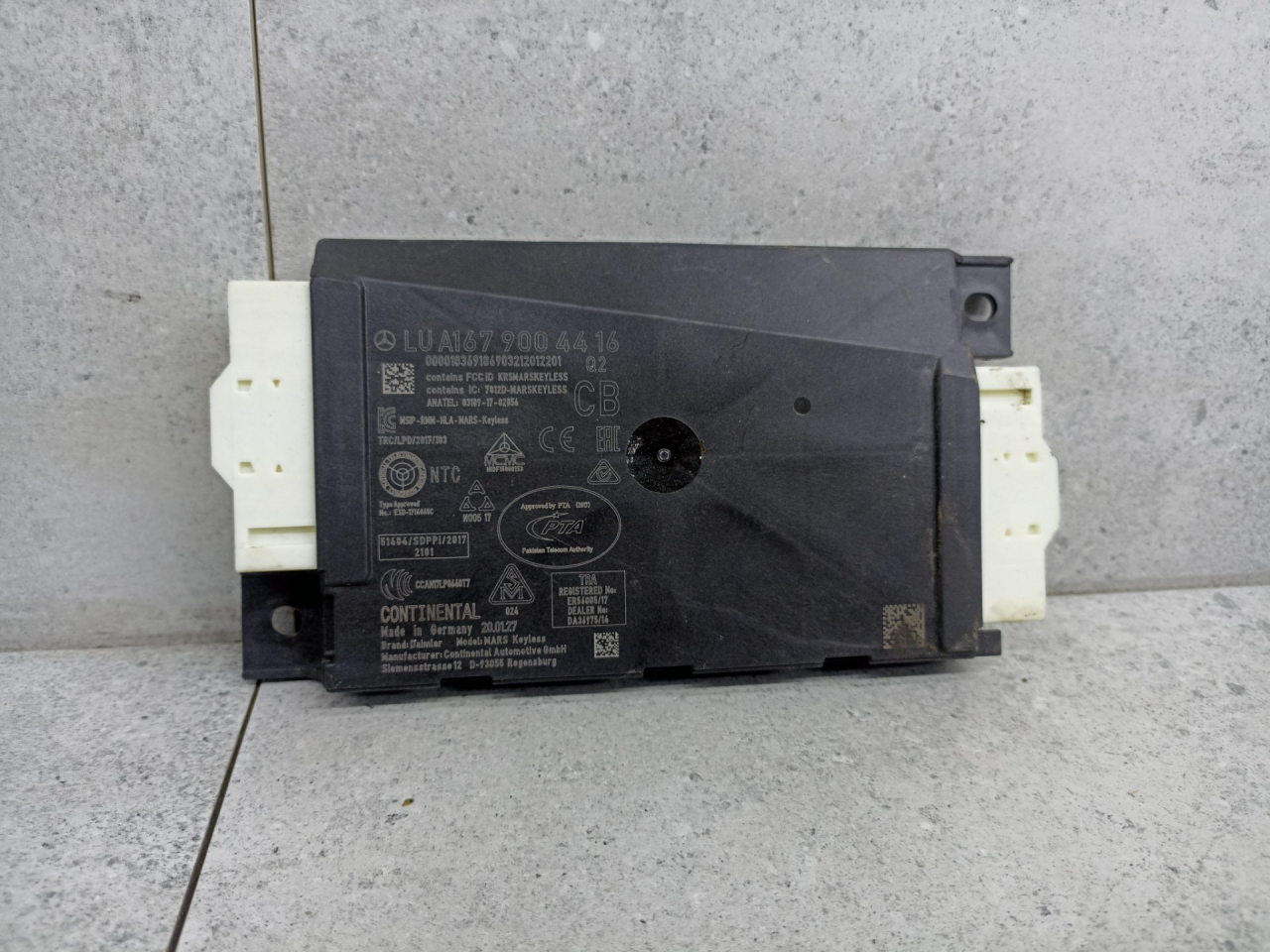 Блок управления бесключевым доступом Mercedes-Benz GLC Coupe C253 2018, 2.1 л., OM 651.921, дизель, A1679004416 - фото №1