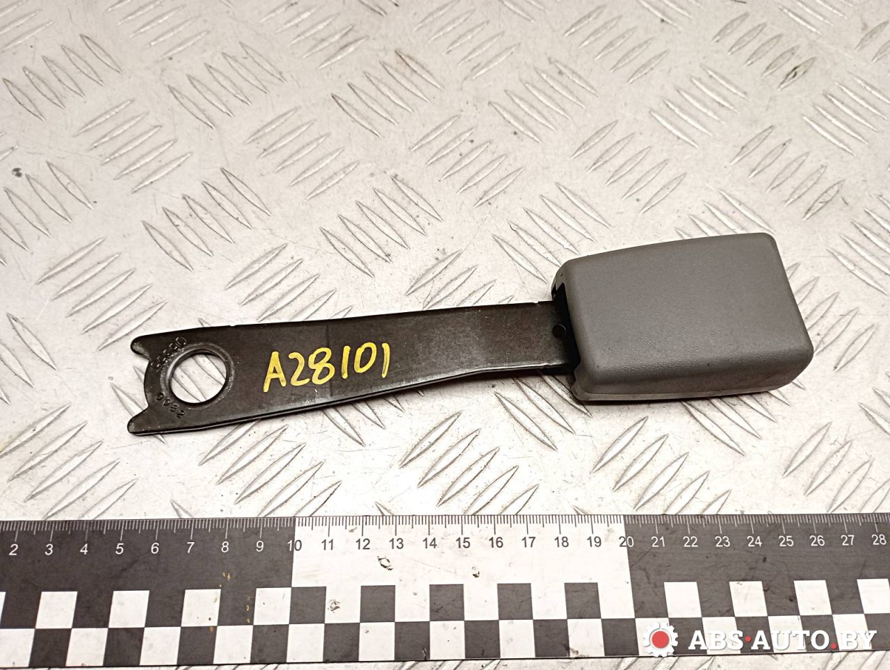 замок ремня безопасности Toyota RAV4 2 поколение (XA20) 2003, 2.0 л., 1CD-FTV, дизель, МКПП, внедорожник 5 дв., D016001, B400 - фото №1