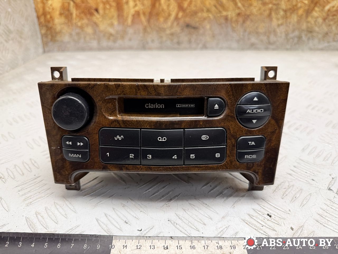 магнитола Peugeot 607 1 поколение 2001, 2.2 л., 4HX (DW12TED4/FAP), дизель, МКПП, седан, 96296330GV - фото №1