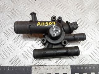 корпус термостата Renault Grand Scenic 2 поколение 2006, 1.9 л., дизель, МКПП, минивэн, 8200112054, 8200112054B, 1106000QAF, 1106000QAK, 1106000QF, 8200158506, 8200674366, 1769067JG0, 1769067JG1