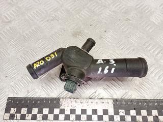 фланец (тройник) системы охлаждения Audi A3 8L [рестайлинг] 2003, 1.6 л., бензин, V100560, 06A121132, 06A121133D, 6A121132, 6A121133D, 06A1211132