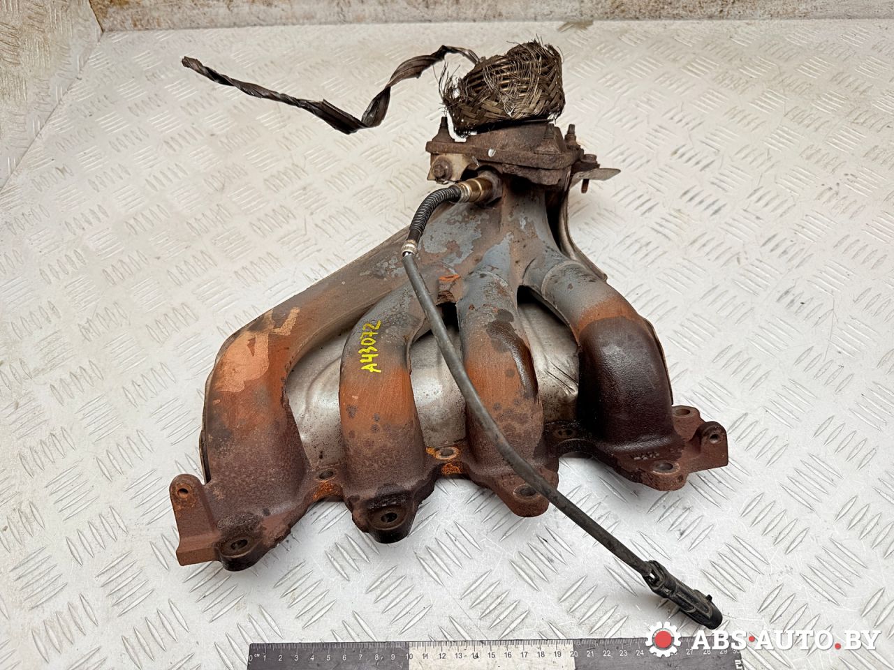 коллектор выпускной Renault Scenic 2 поколение 2005, 1.6 л., бензин, МКПП, 0258006046, 7700107433, 114168 - фото №1