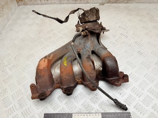 коллектор выпускной Renault Scenic 2 поколение 2005, 1.6 л., бензин, МКПП, 0258006046, 7700107433, 114168