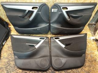 Обшивка двери (комплект) Citroen C4 Picasso 1 поколение 2011, 1.6 л., 9HZ (DV6TED4), дизель, правый руль, 96599544ZD, 96858392ZD, 96883827ZD, 96883830ZD